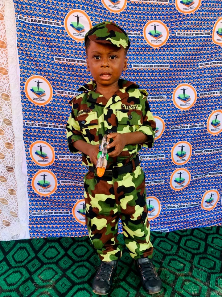 Learner in military profession role-play