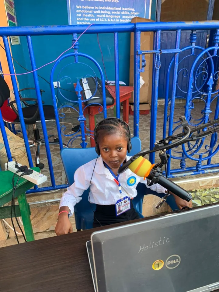 Learner participating in a media learning activity